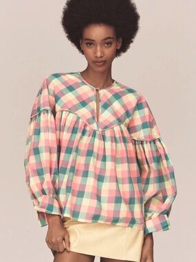 HUNTER BELL Naya Yoke Blouse